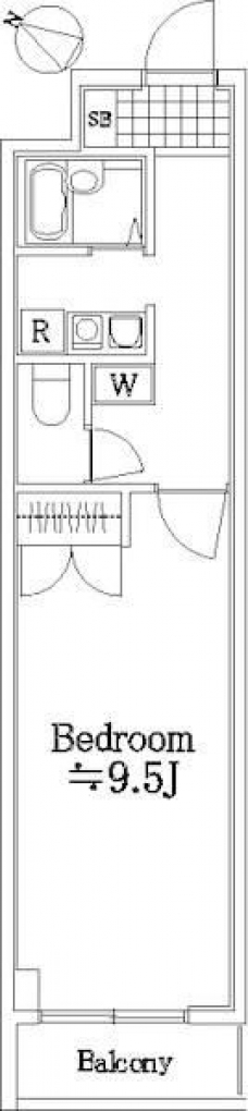 ロイヤルアメニティー巣鴨の間取り図