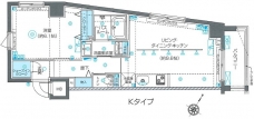 ZOOM目黒不動前の間取り図