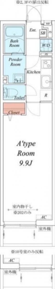 リブリ・デグサス竹ノ塚の間取り図