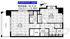 ステージファースト中野駅前の間取り図
