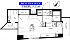 ステージファースト用賀アジールコートの間取り図