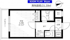 ステージファースト東麻布の間取り図