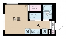 ラフィネ芦花公園Aの間取り図