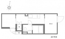 ミオテゾーロ哲学堂カーザの間取り図