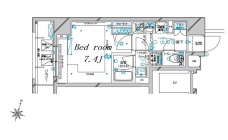 メインステージ板橋本町駅前IIの間取り図