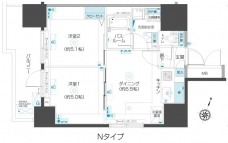 フェニックス板橋大山の間取り図