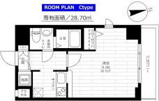 ステージグランデ高輪の間取り図