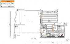 メインステージ赤塚の間取り図