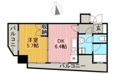 エクセリア荻窪の間取り図