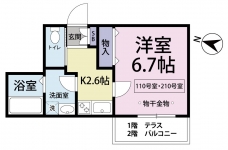CLASKA　ｸﾗｽｶの間取り図