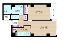 ハイム佐竹の間取り図