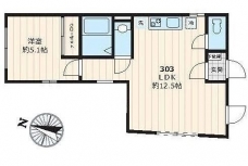 ボウ　ベルズ　ハウス笹塚の間取り図