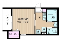 フェリーチェ早稲田の間取り図
