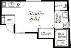 リステラス新宿の間取り図