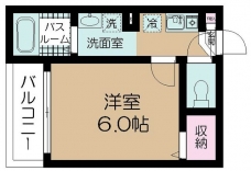 フェリーチェ梅屋敷Iの間取り図