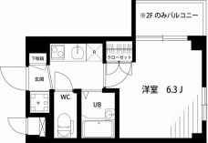 グリュック リーリエの間取り図