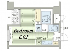 メインステージ日本橋馬喰町駅前の間取り図