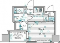 ガラ・シティ笹塚駅前の間取り図