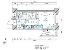 メインステージ板橋本町駅前IIの間取り図