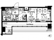 アークマーク品川中延Sta.の間取り図