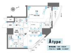 ZOOM駒込の間取り図