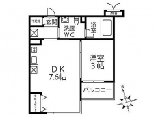 アクサス等々力の間取り図