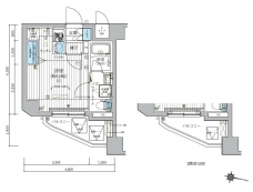 メインステージ松戸の間取り図