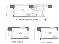 ZOOM両国の間取り図