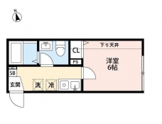 amber（アンバー）の間取り図