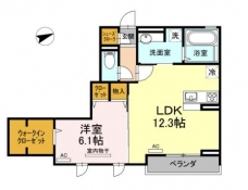 クリア南砂の間取り図
