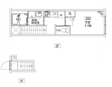 ソルナクレイシア西荻窪IIの間取り図