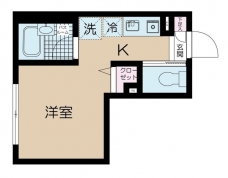 ラフィネ芦花公園Aの間取り図