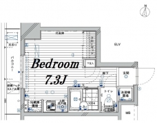 メインステージ錦糸町IVの間取り図