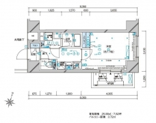 メインステージ板橋本町駅前IIの間取り図