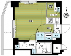 トーシンフェニックス落合駅前の間取り図