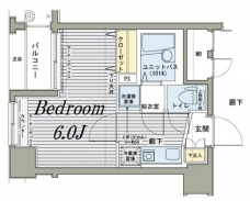 メインステージ日本橋馬喰町駅前の間取り図