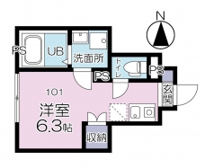 リオグランデ亀戸の間取り図