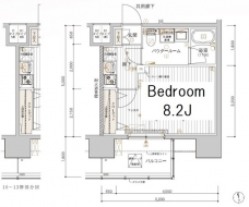 メインステージ東日暮里の間取り図
