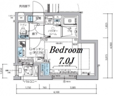 メインステージ信濃町の間取り図