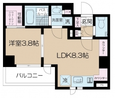 デュオステージ北千住IIの間取り図