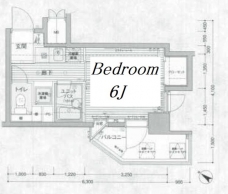 メインステージ護国寺IIの間取り図
