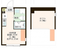 ハーモニーテラス関町北IIIの間取り図
