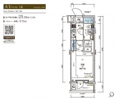 メインステージ王子神谷の間取り図