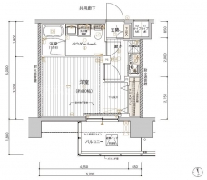 メインステージ東日暮里の間取り図