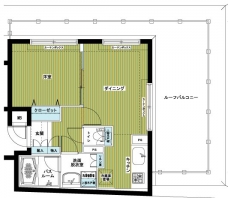 トーシンフェニックス高田馬場弐番館の間取り図