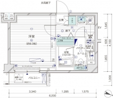 メインステージ上野毛IIの間取り図