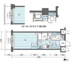 トーシンフェニックス新高円寺参番館の間取り図
