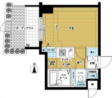 トーシンフェニックス高円寺南の間取り図