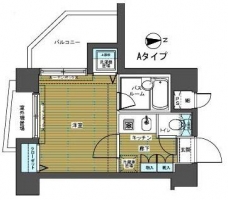 フェニックス北新宿エルミタージュの間取り図