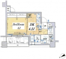 メインステージ上野の間取り図